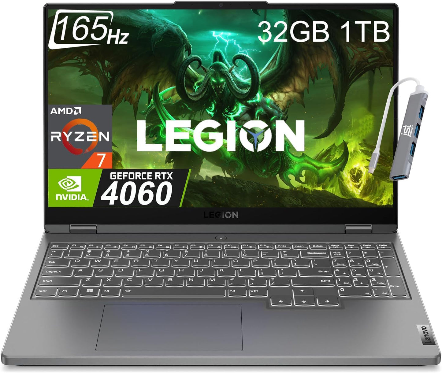 Lenovo Legion 5 RTX 4060 Gaming Laptop 2024