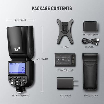 Neewer 10101954 Z1-S TTL Round Head Speedlite Flash Sony