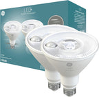 GE 93129135 LED+ Motion Sensor PAR38 Floodlight 2-Pack