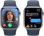 Apple MRJ23LW/A Watch Series 9 GPS + Cellular 41mm Silver Stainless Steel