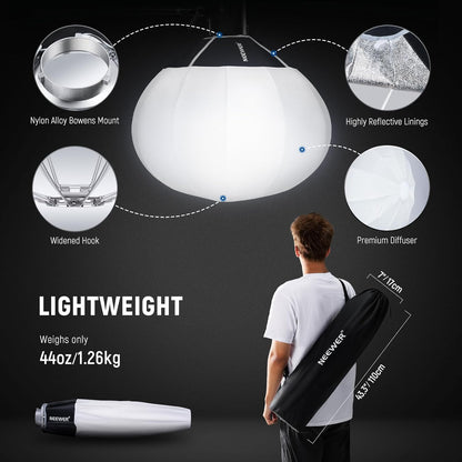 Neewer NS35L 33.5" Lantern Softbox Bowens Mount