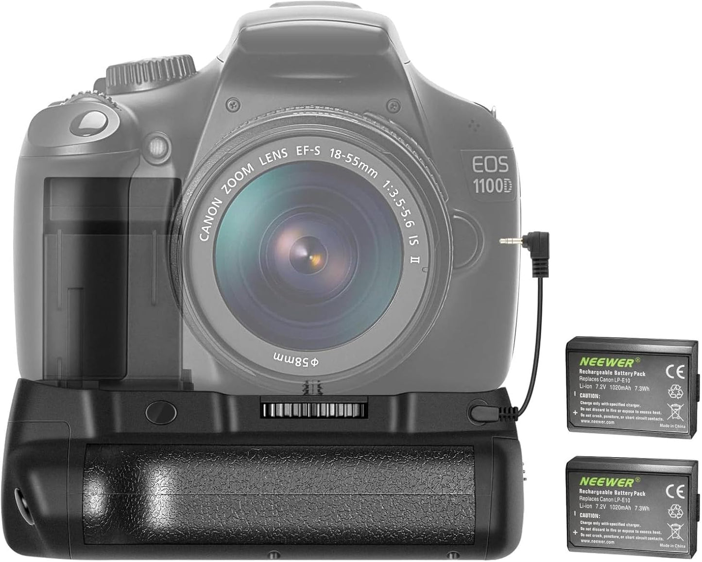 Neewer 90090997@@os1 Battery Grip LP-E10 Canon EOS