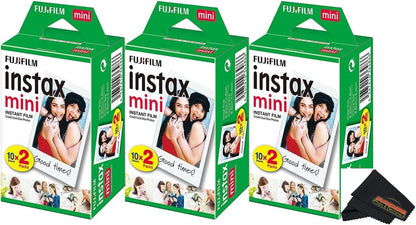 Fujifilm Instax Mini Instant Film 60 Sheets (3 Twin Packs)