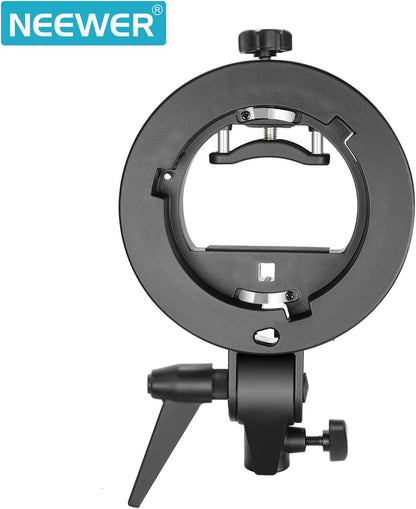 Neewer 90088221 S-Type Bracket Bowens Mount Speedlite