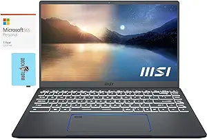 MSI Prestige14EVO220 i7 Laptop, 16GB RAM, 2TB SSD & MS 365