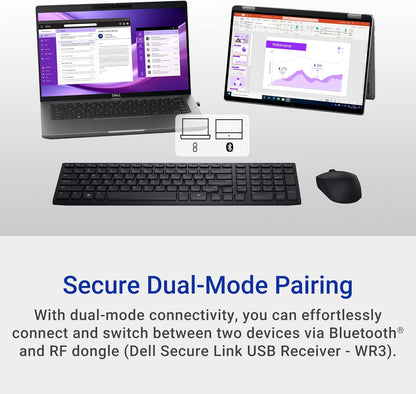Dell KM5221W Pro Wireless Keyboard and Mouse Combo