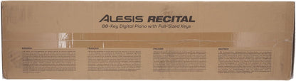 Alesis Recital 88-Key Digital Piano Keyboard Lessons