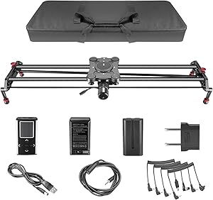 Neewer 10088705 Motorized Camera Track Slider Stabilizer