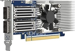 QNAP QXG-100G2SF-CX6 100GbE Dual-Port Network Adapter — main product image