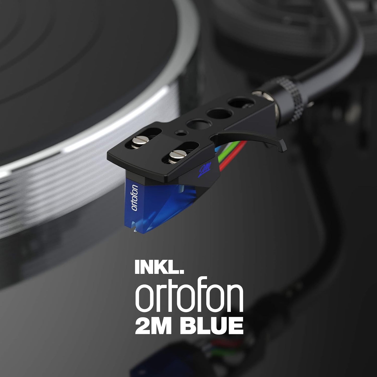 Reloop 244366 Turn X HiFi Turntable - Ortofon 2M Blue