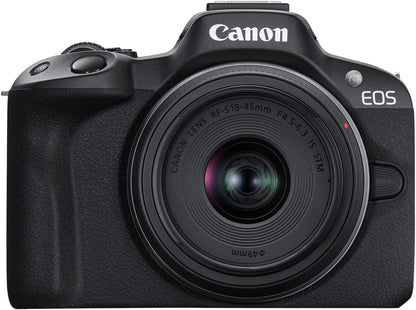 Canon 5811C012 EOS R50 Mirrorless Camera 18-45mm Kit
