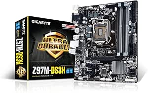 Gigabyte GA-Z97M-DS3H Z97 MATX Motherboard — main product image