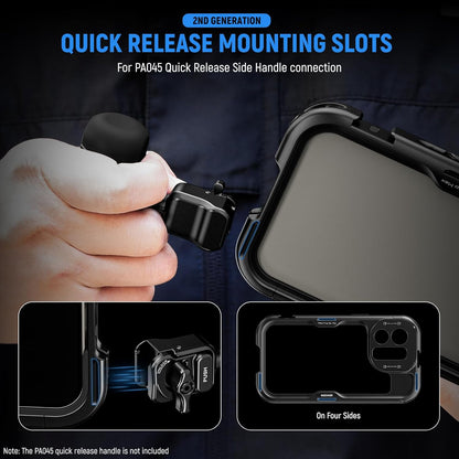 Neewer Pro Max Cage 15 Phone Video Rig Stabilizer