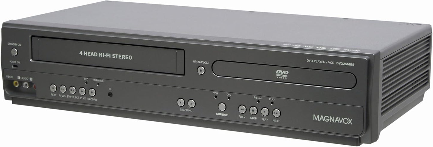 Magnavox DV225MG9 DVD Player/VCR Combo Renewed