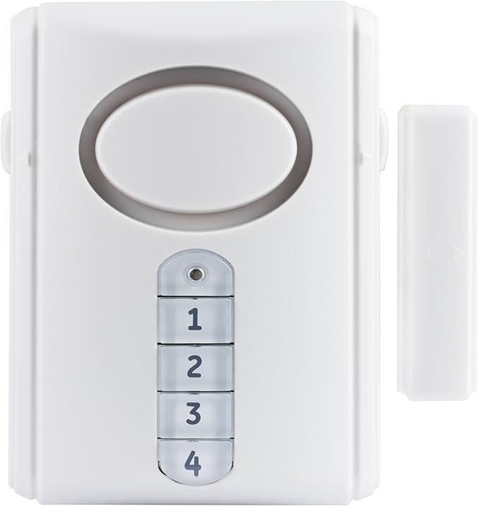 GE 45117 Personal Security Deluxe Window and Door Alarm — main product image