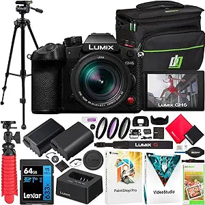 Panasonic E4PNDCGH61260 LUMIX GH6 Mirrorless Camera 12-60mm Lens Kit