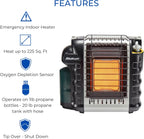 Avenger FBDPI9 Portable Propane Gas Outdoor Heater 9000 BTU