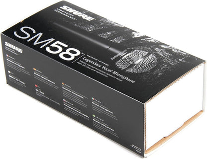 Shure SM58S - Vocal Microphone w/ Switch - 2 Pack