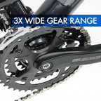Gravity FSX 1.0 Dual Suspension Mountain Bike - Disc Brakes