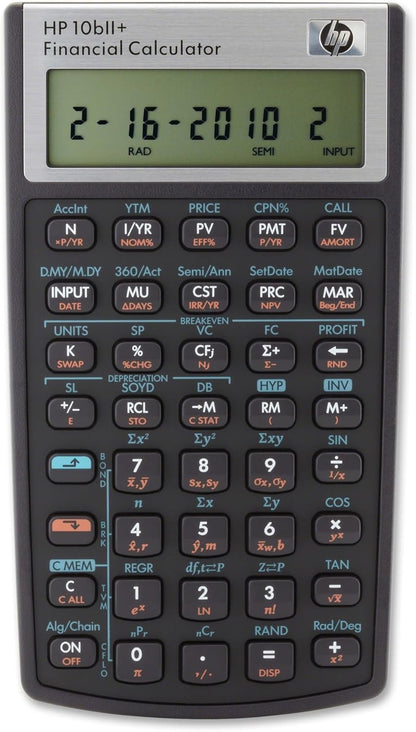HP B17 10bII+ Financial Calculator