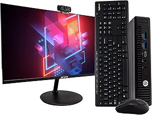 HP ProDesk 600G2 Micro i5 Desktop PC Bundle (Renewed)