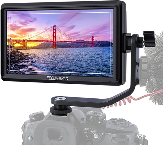 FEELWORLD FW568 V3 6" 4K HDMI Camera Field Monitor
