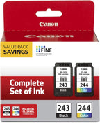 Canon 1287C006 PG-243/CL-244 Ink Value Pack 2-Cartridge