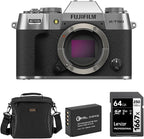 Fujifilm X-T50 Mirrorless Camera - Silver Bundle