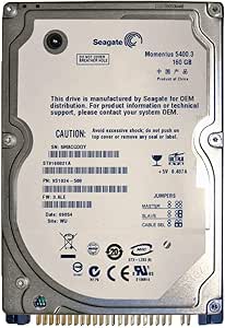 Seagate SEA-ST9160821A Momentus 5400.3 160GB HDD — main product image