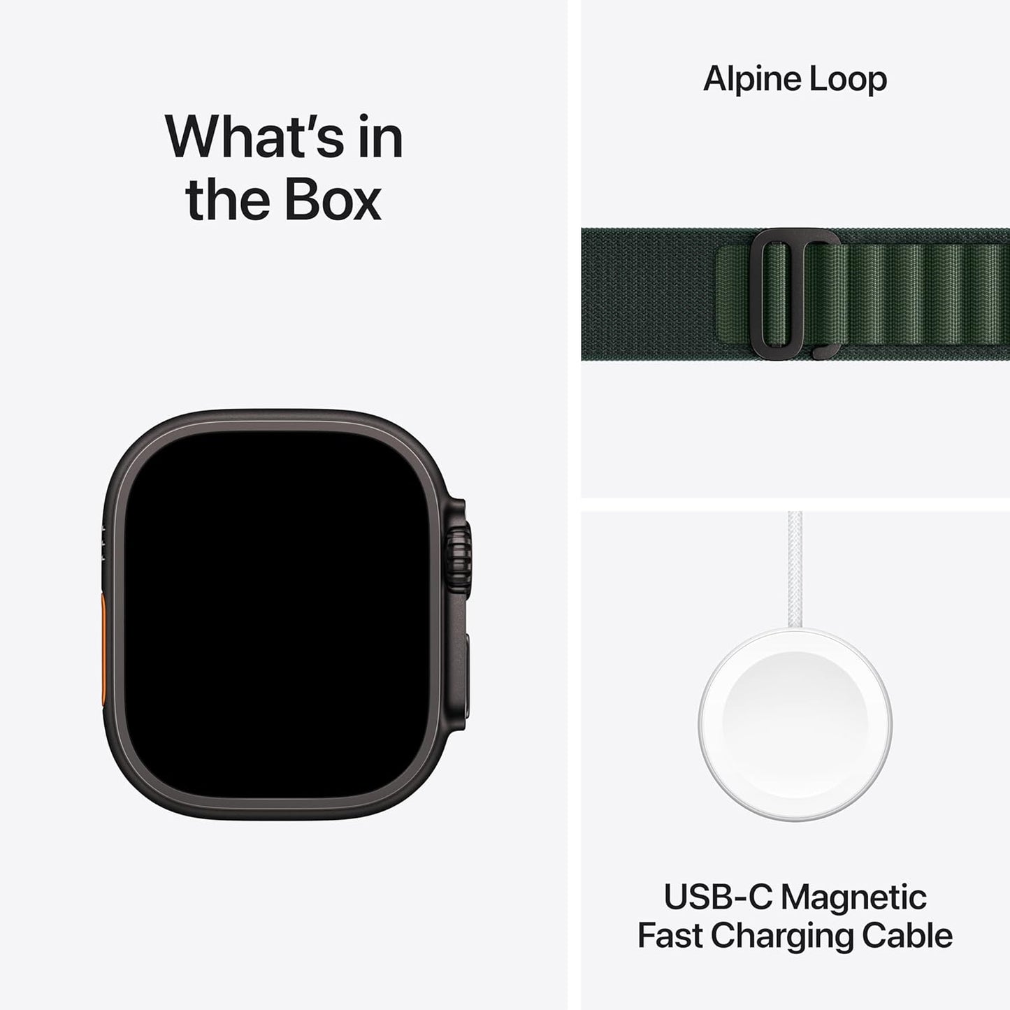Apple Ultra 2 Renewed Black Titanium Watch