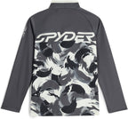 Spyder 38C015401 Boy's Camo Half Zip Base Layer