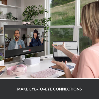 Logitech Brio 500 Full HD Webcam - Rose