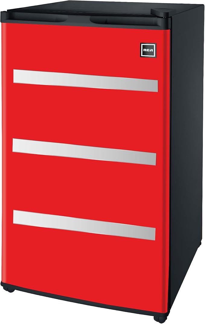 RCA RFR329-Red 3.2 Cu Ft Garage Fridge Toolbox Red — main product image
