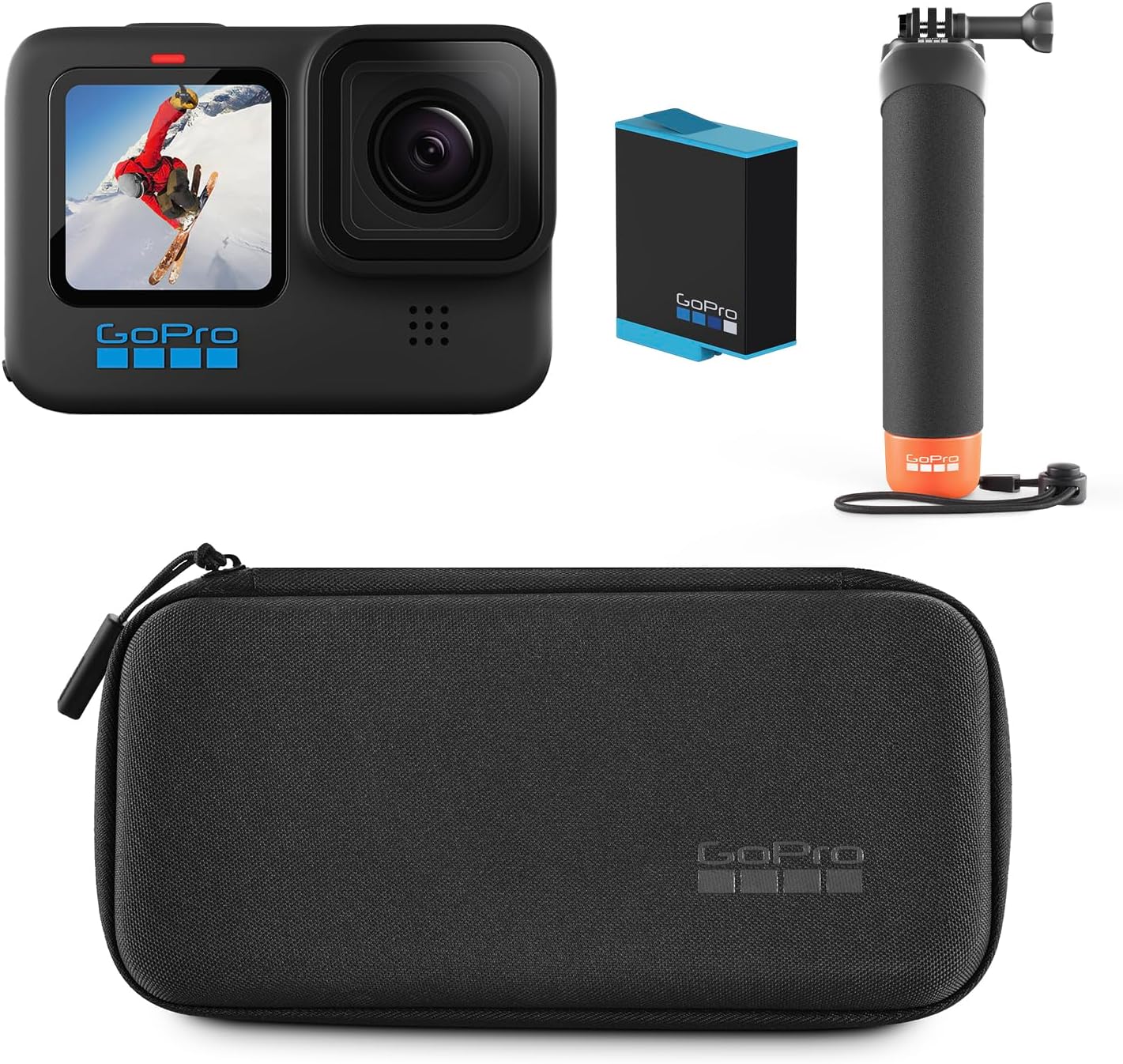 GoPro CHDAM-101 HERO10 Black Action Camera Bundle