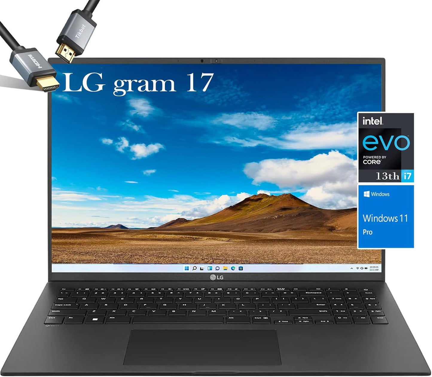 LG gram 2023 17" Laptop i7 16GB/1TB SSD