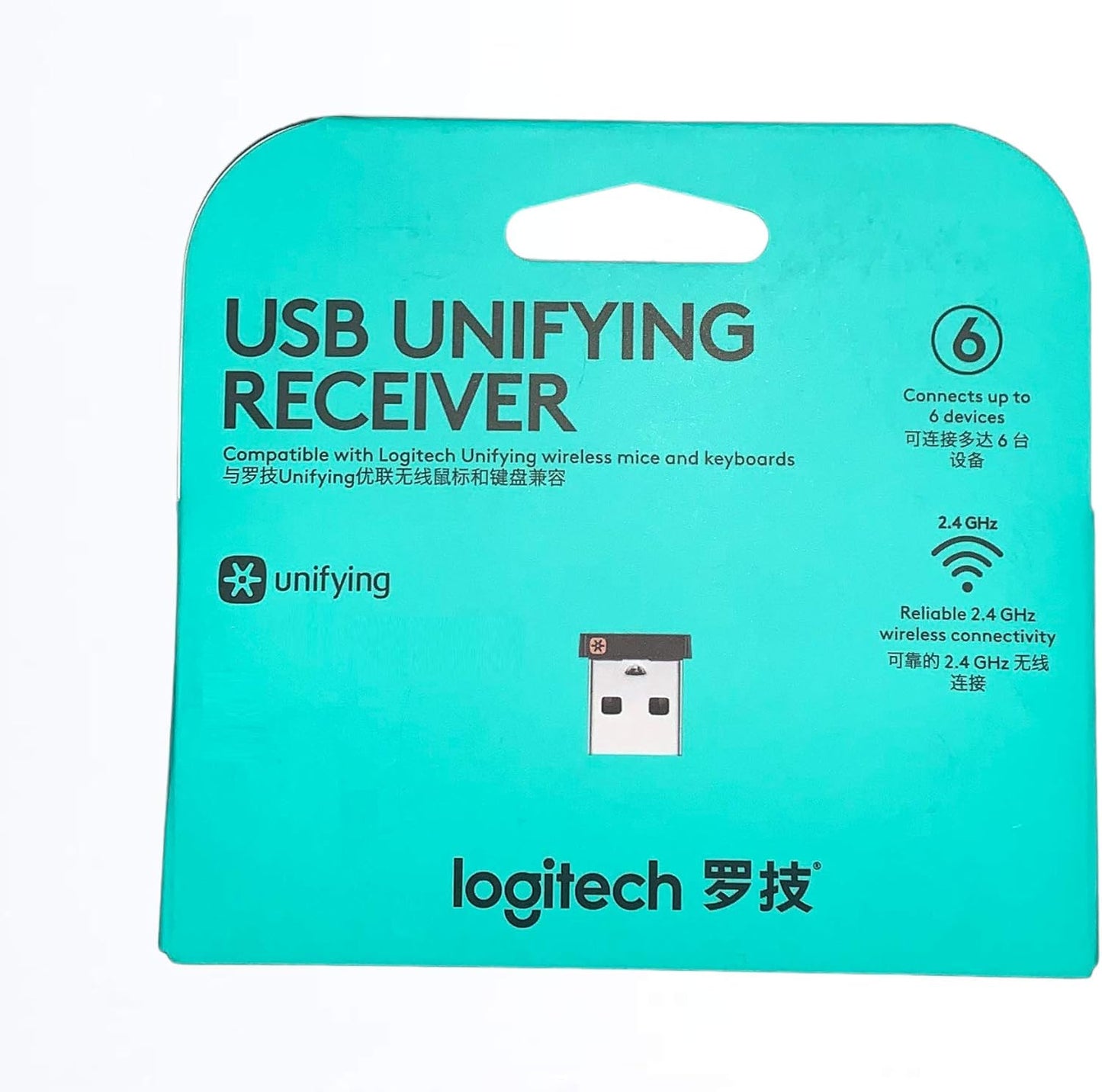 Logitech Unifying USB Receiver 2-Pack Wireless Adapter