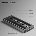 Neewer QR5 501PL Fluid Head Quick Release Plate