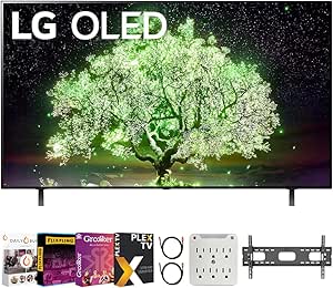 LG E6LGOLED55A1PUA 55" 4K HDR Smart TV Bundle