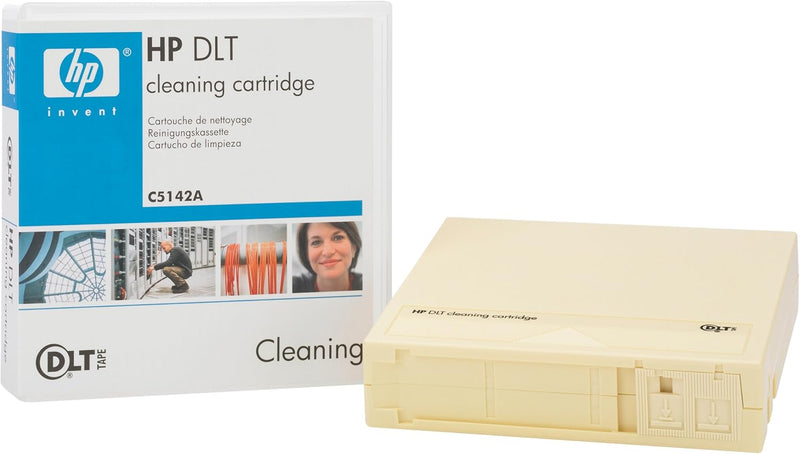 HP C7998A DLT1 Cleaning Cartridge for Surestore Drives — main product image
