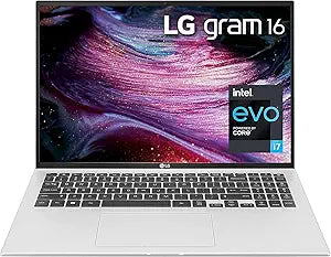 LG gram Ultra-Lightweight Laptop - 16" WQXGA, i7-1165G7