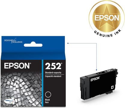 Epson T252120-S 252 Black Ink Cartridge Standard Capacity