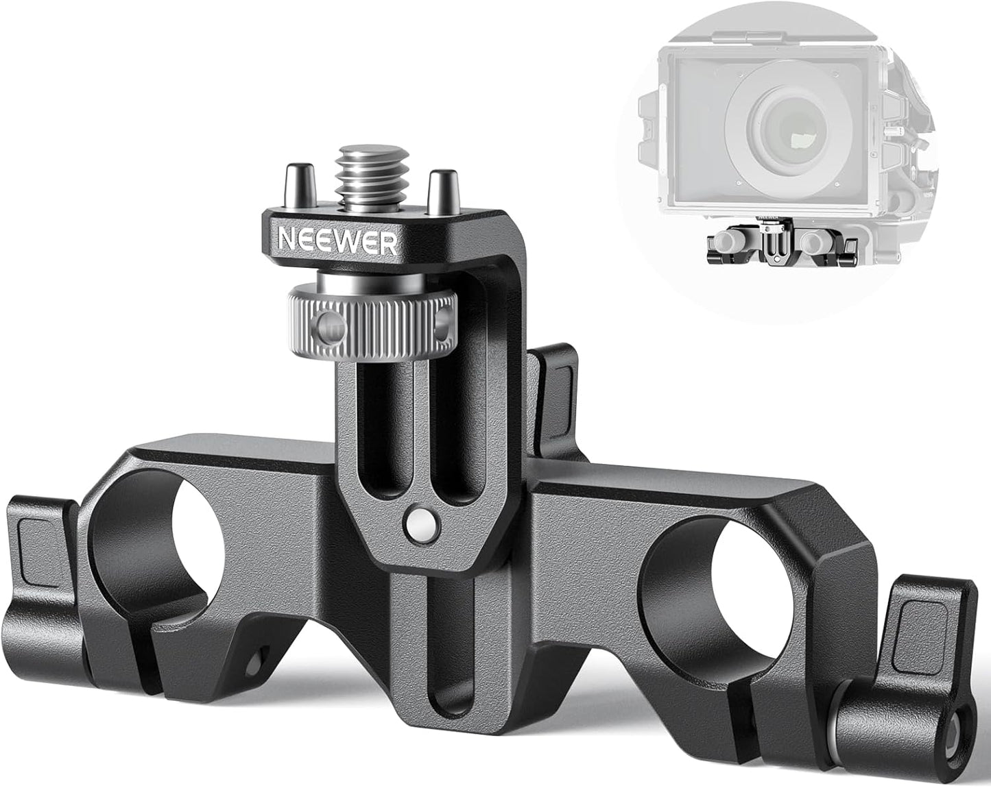 Neewer 10102568 15mm Rod Support Clamp