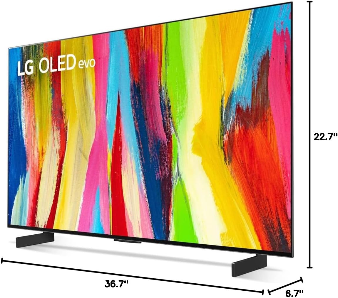 LG E80LGOLED42C2PUA 42-Inch 4K OLED TV Dolby Atmos