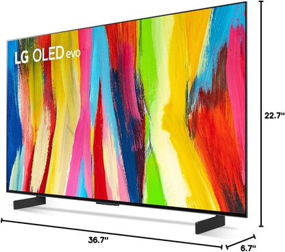 LG E80LGOLED42C2PUA 42-Inch 4K OLED TV Dolby Atmos