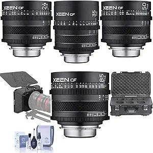 Rokinon Xeen CF Cine Lens Bundle Sony E-Mount