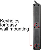 GE 62692 6-Outlet Surge Protector Power Strip