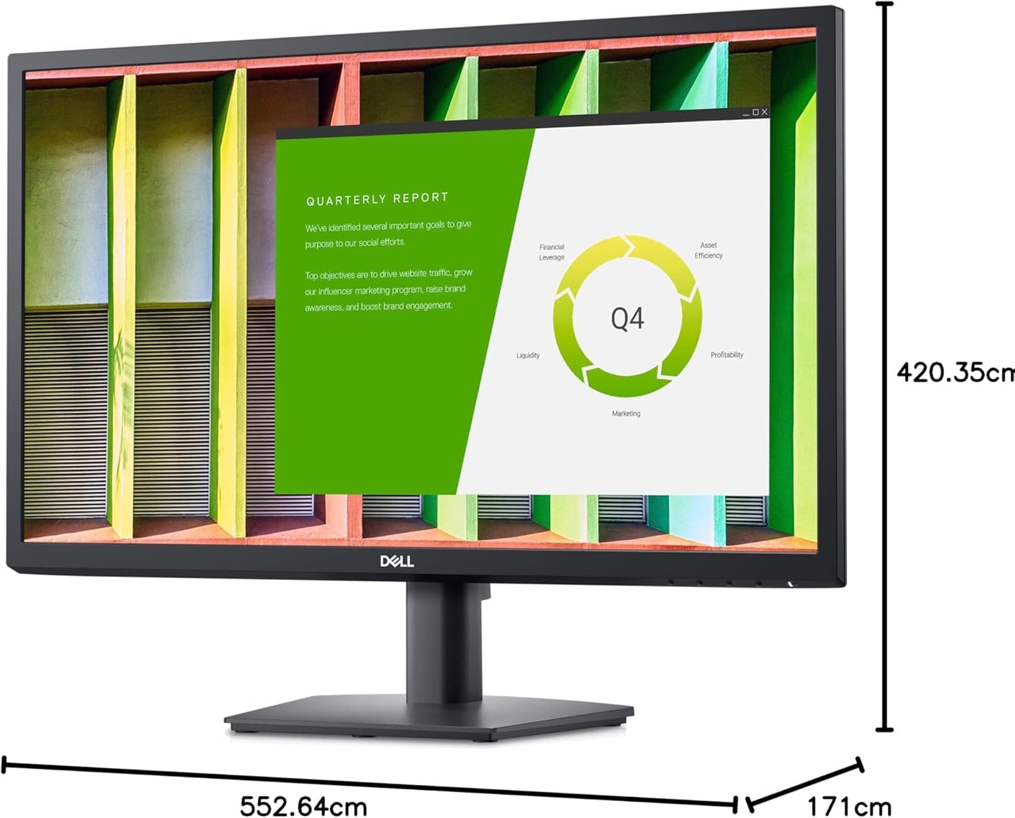 Dell E2422H 23.8" FHD IPS LED Monitor Refurbished