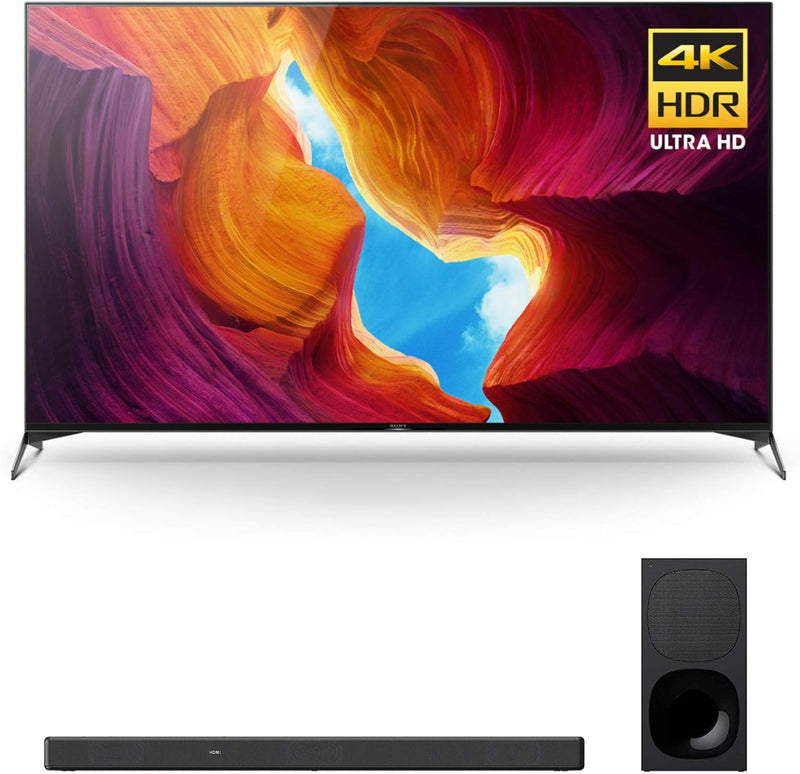 Sony X950H 65-Inch 4K Ultra HD Smart TV with Soundbar — main product image