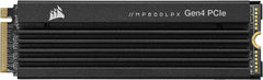 Corsair MP600 PRO LPX 2TB NVMe Gen4 SSD PS5 Optimized