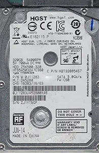 Hitachi HTS545032A7E380 320GB SATA 2.5 Hard Drive — main product image
